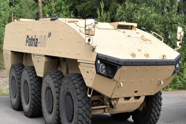 Japan To Locally Produce Finnish Patria Armored Vehicles