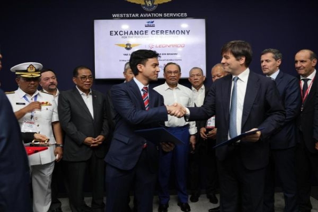 Malaysia to Lease 28 Helicopters from Leonardo
