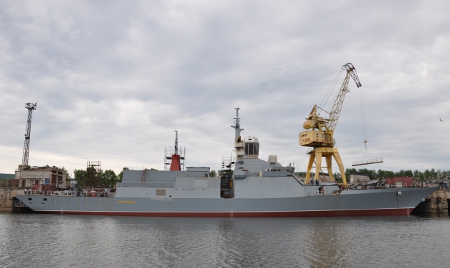 Russia Launches Sovershenny Corvette's Sea Trials