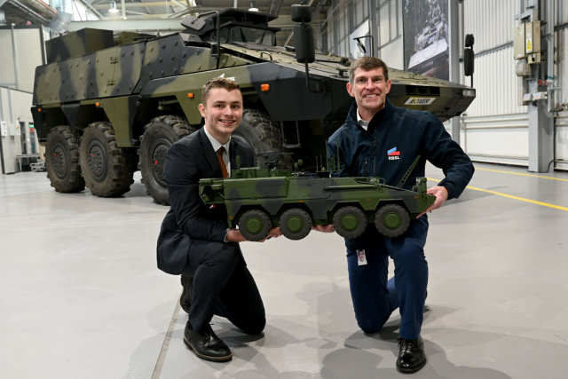 RBSL Starts Production of British Army’s Boxer Vehicles