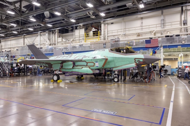 Finland’s First F-35A Combat Jet Rolls Out