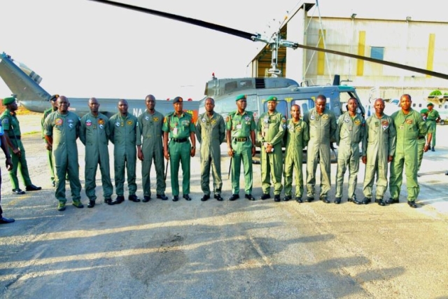 Nigerian Army Aviation Wing Kicks Off with New UH-1H Huey Helicopter