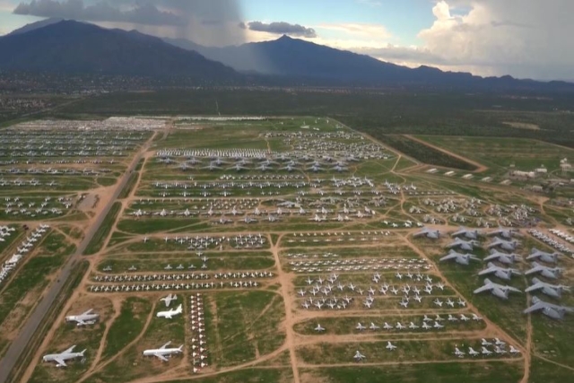 Parts worth $500M Extracted from U.S. Aircraft Boneyard