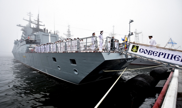Russian Navy's Stealth Corvette 'Sovershenny' Enters Service
