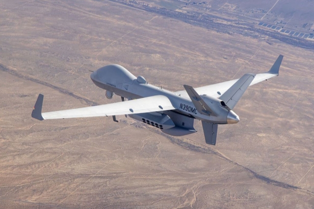 General Atomics Tests Sonobuoy Dispensing System with MQ-9B SeaGuardian