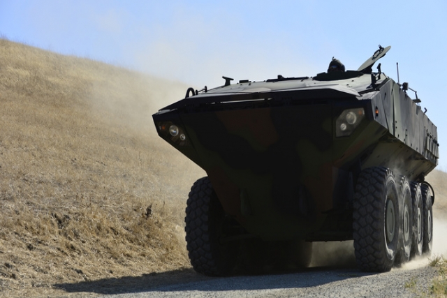U.S. Marines to Test First Command-Variant Amphibious Combat Vehicle