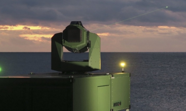 MBDA Demos New Laser Weapon System Demonstrator 