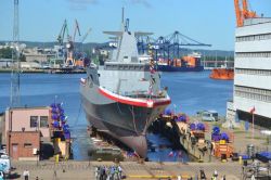 Poland Launches First Naval Ship