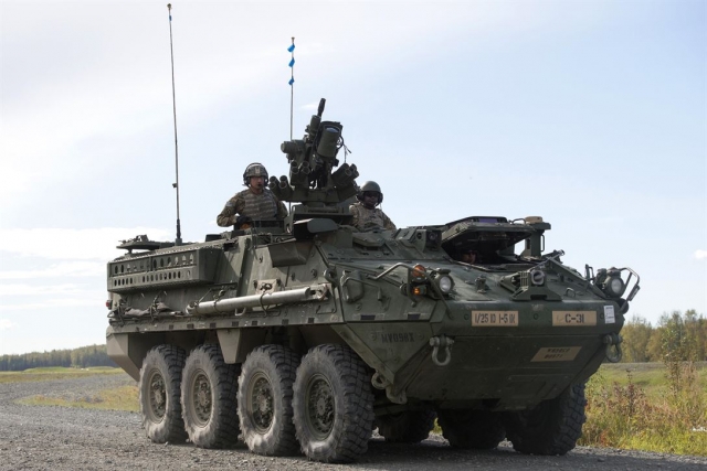 Argentina Cleared to Procure Stryker Infantry Carrier Vehicles 
