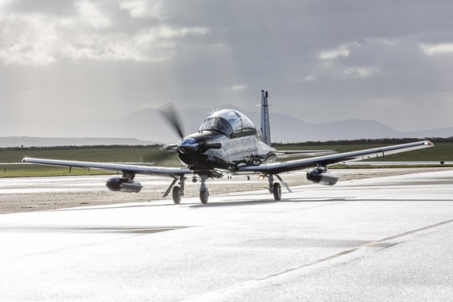 UK Royal Air Force Receives Texan T1 Trainers