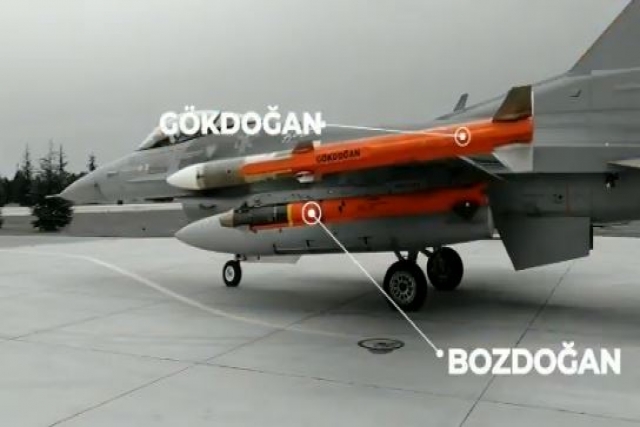 Turkey’s New Air-to-Air Missile Hits Target