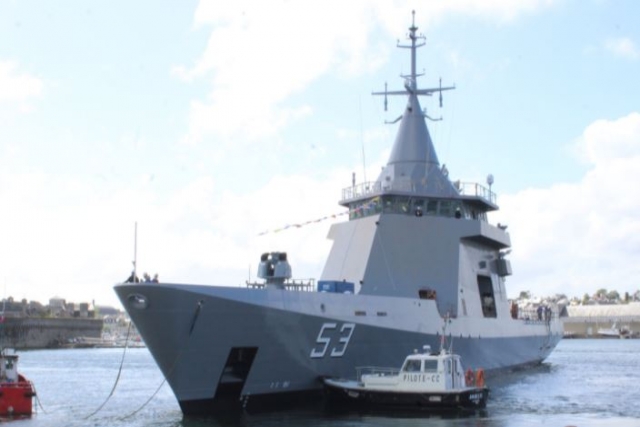 Naval Group Launches Third Argentine Offshore Patrol Vessel