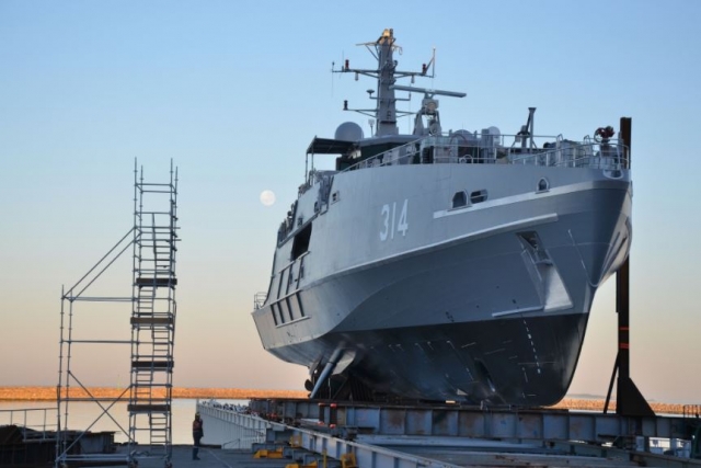 Austal Launches First Evolved Cape-Class Patrol Boat for Australian Navy