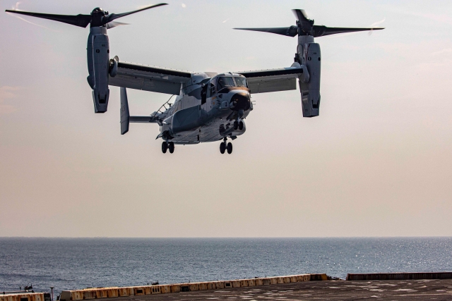 American V-22 Osprey Aircraft Crashes in Norway, 4 Crew Members Dead