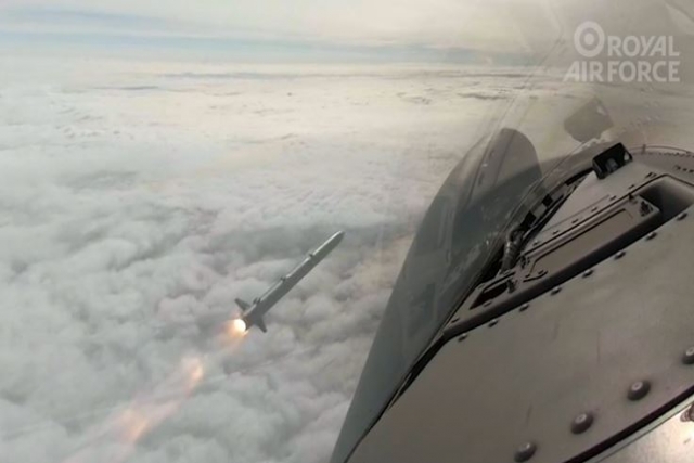 British Eurofighters Take Part in RAF’s Largest Ever Mass Firing of ASRAAM Missiles