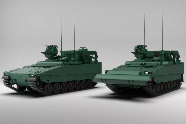 BAE Systems Launching Forward Maintenance & Combat Engineer Vehicles for Swedish Army
