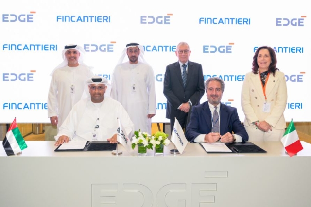 EDGE, Fincantieri to Jointly Design Naval Vessels