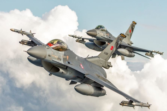 U.S. Approves Turkish F-16 Avionics Upgrade Package