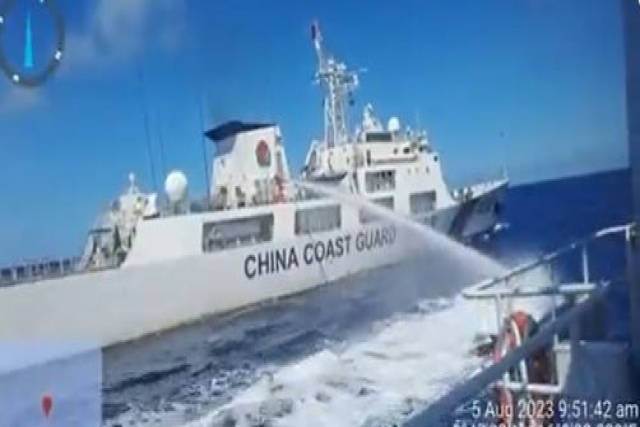China Hardens Position on Philippines Attempt to Resupply Ship Stationed Near Disputed Island