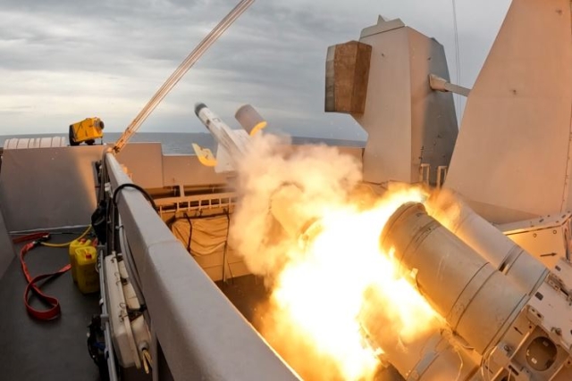 French Frigate Fires New Gen Exocet Missile