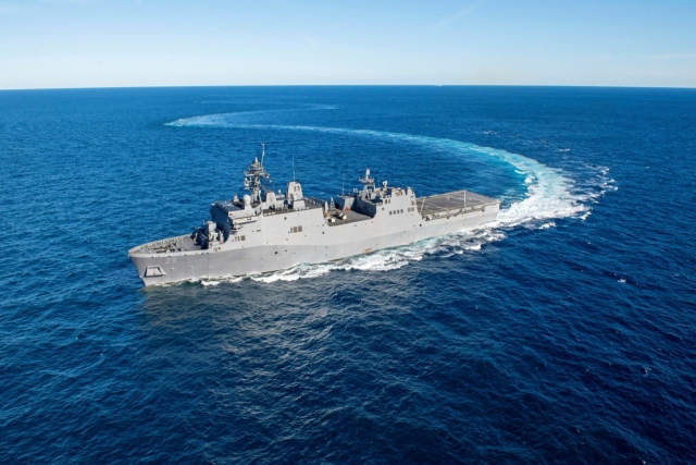 U.S. Navy Receives San Antonio-class Amphibious Transport Dock LPD 29