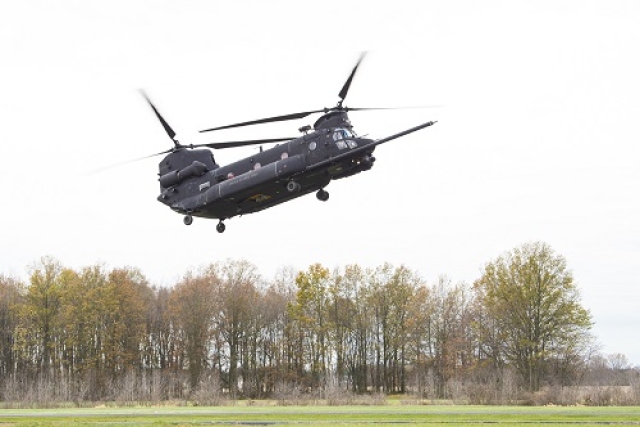 U.S. Army Special Operations Orders MH-47G Block II Chinooks