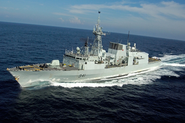 China Condemns Canadian Warship’s Taiwan Strait Passage 