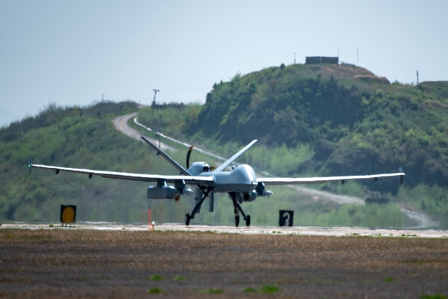 U.S. MQ-9 Reaper Crashes into Yellow Sea during Routine Mission