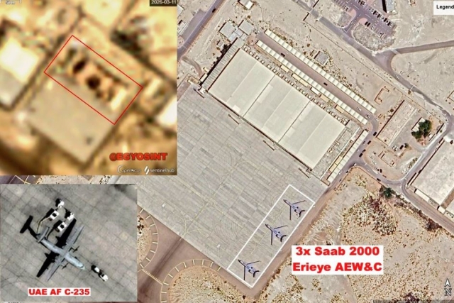 Saab Global Eye Early Warning Aircraft Destroyed in Iranian Attack on U.A.E Air Base: Reports