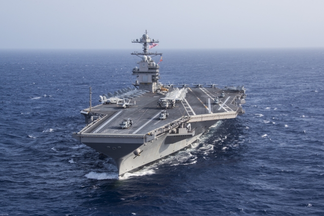 Launch System Issue Prevented Jets Flying on Ford Carrier During Tests