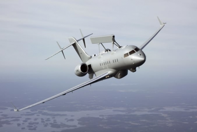 Saab Delivers Second GlobalEye Aircraft to UAE