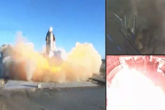 SpaceX’s Starship Prototype Explodes on Landing
