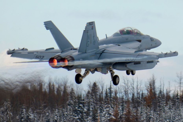 Six U.S. Navy EA-18G Electronic Attack Jets Headed to Germany; Deployment Not Against Russian Action in Ukraine 
