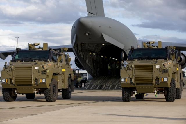 Australia Donates 20 Armored Personnel Carriers to Ukraine