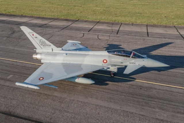Qatar Takes Delivery of First Typhoon Jet