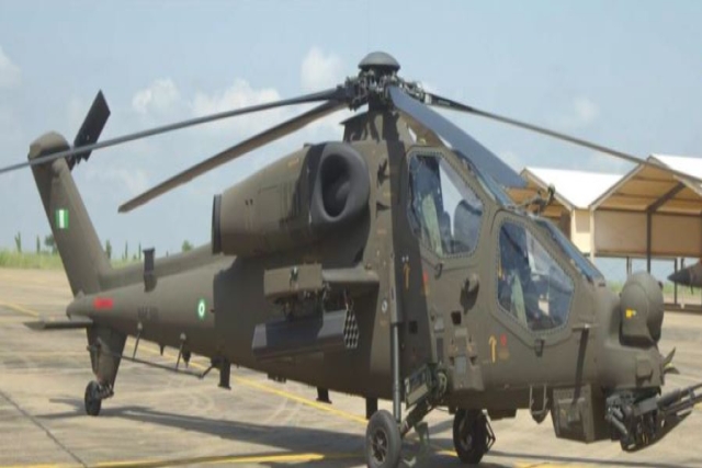 Nigerian Air Force Unveils Turkish-made T129 ATAK Helicopters