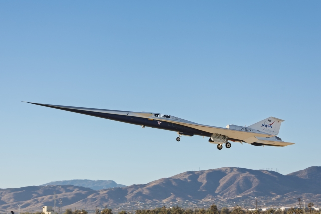Lockheed Martin, NASA Conduct First Flight of X-59 Quiet Supersonic Aircraft
