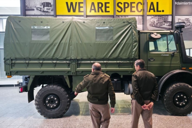 Argentina Acquires Mercedez-Benz Unimog 4000 Military Trucks 