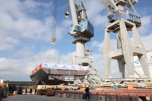 Navantia Lays Keel for Moroccan Navy's Offshore Patrol Vessel