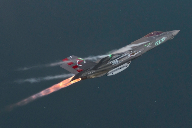 Swiss Internal Report Flags F-35 Afterburner Issue