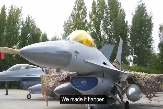 Ukrainian F-16s Have Unique Anti-Missile Warning Device