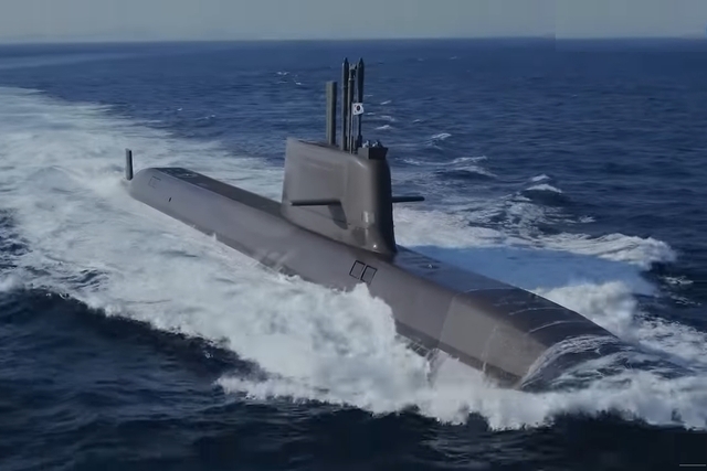 South Korea Launches First 3000-ton Class Daewoo-made Submarine