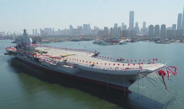 China's First Homemade Aircraft Carrier To Commence Mooring Trials Next Month