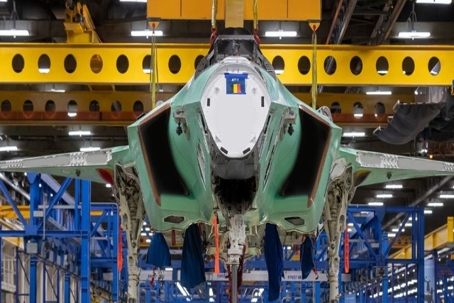 First Belgian F-35 Enters Final Assembly Stage