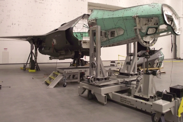 Restoring U.S. Air Force's F-35A by Fusing Two Damaged Lightning II Jets
