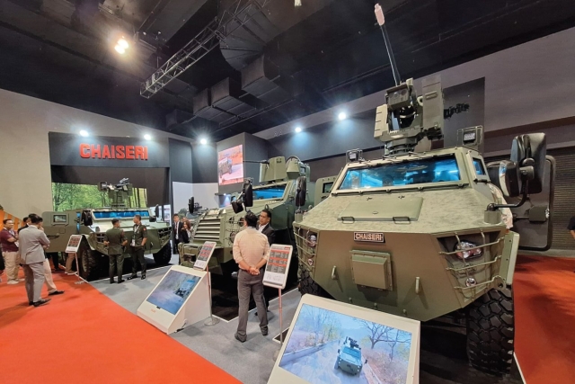 Thai Firm Presents its First Armored Vehicles at DSA
