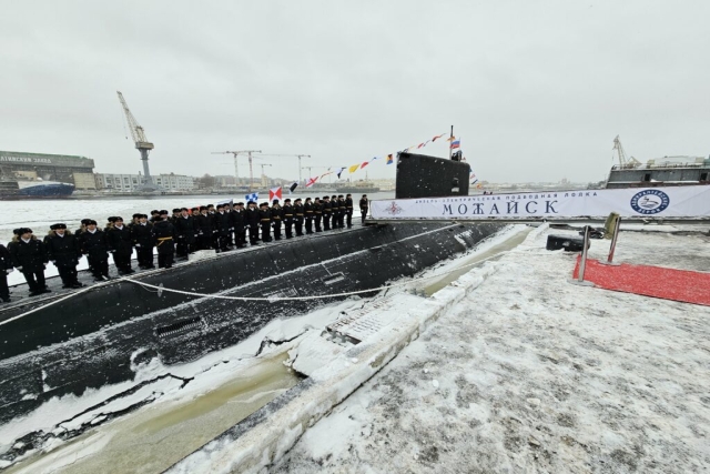 Russian Navy Adds Fifth Project 636.3 Submarine to Pacific Fleet