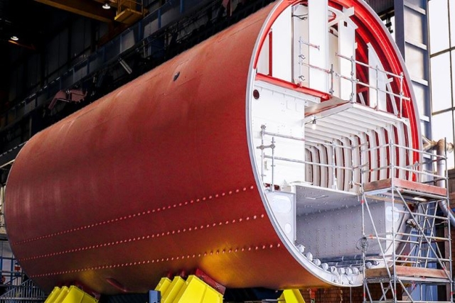Italian Navy Lays Keel for First U212NFS Submarine 