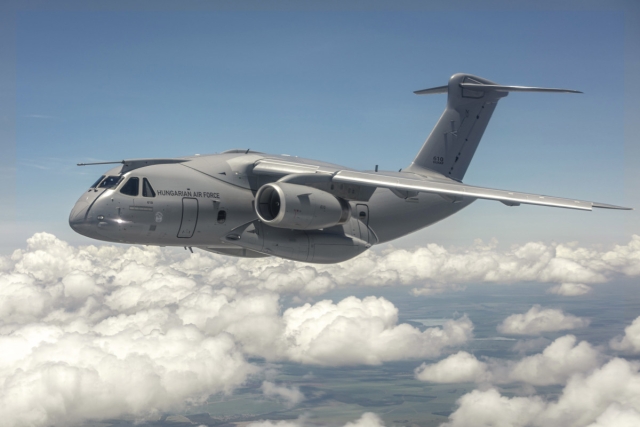 First Flight of Embraer KC-390 Aircraft for Hungary