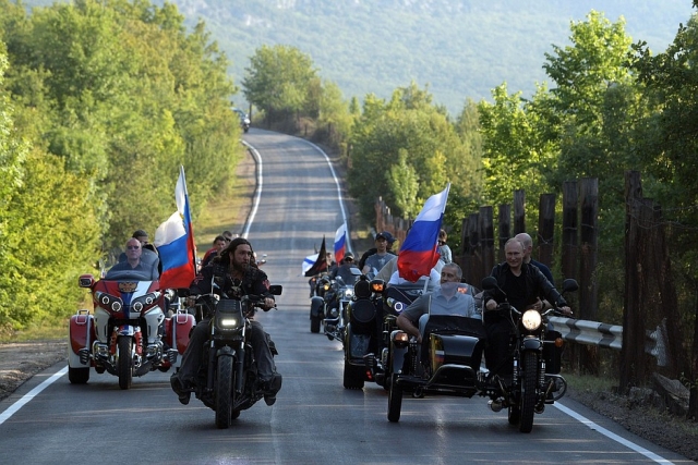 Pro-Putin Biker Gang 'Night Wolves' Sanctioned in EU